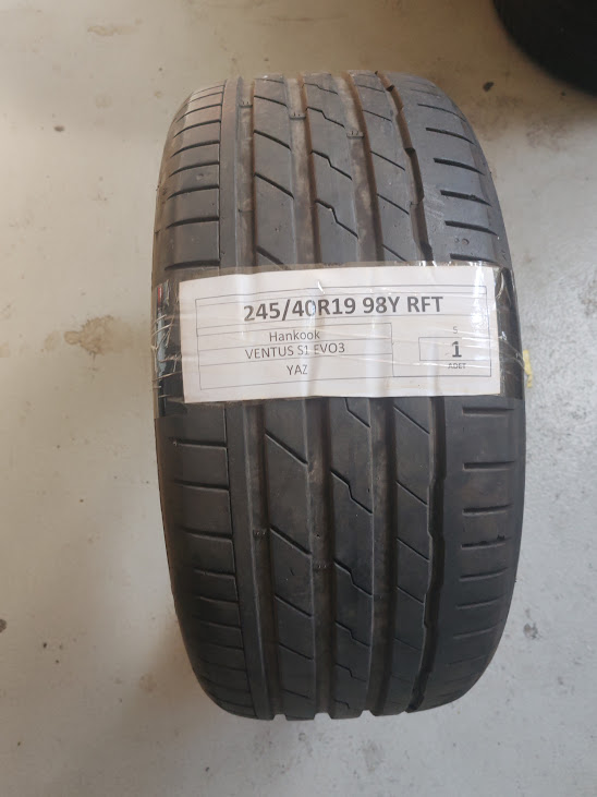245/40R19 98Y RFT Ventus S1 Evo3 Hankook Yaz Lastiği