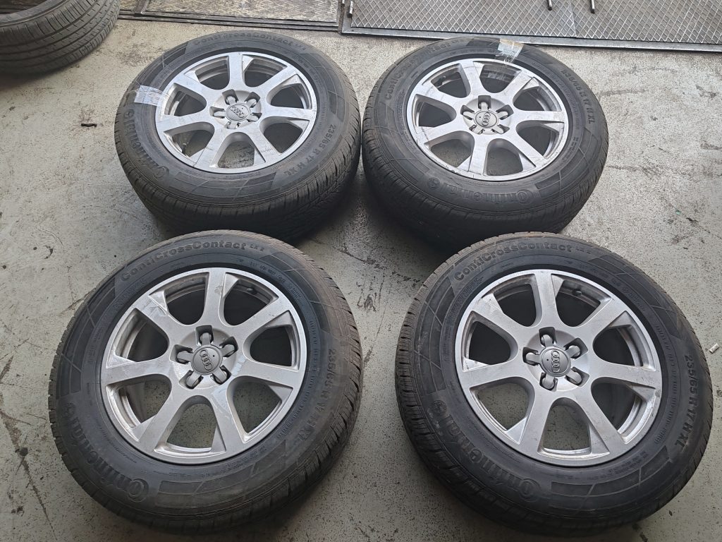 5X112 – 17 inç AUDİ ORJİNAL Jant + 235/65R17 108H Conticrosscontact LX2 CONTINENTAL Yaz Lastiği